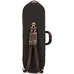 Musafia Aeternum Violin Case, silk velvet (black/green