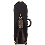 Musafia Aeternum Violin Case, silk velvet (black/blue)