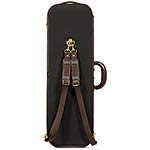 Musafia Master Aureum Violin Case, Black exterior with Blue interior
