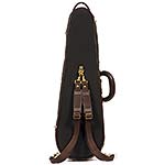 Musafia Master Exclusive Dart Shaped Violin Case (black/grey)