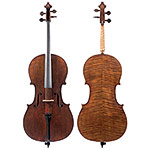 Heinrich Th. Heberlein, Jr. cello, Markneukirchen 1892