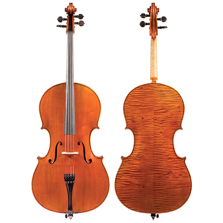 Gaetano and Mario Gadda cello, Mantua 1953