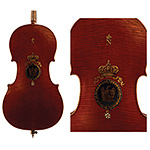 Gand & Bernardel Frères decorated cello, Paris 1867