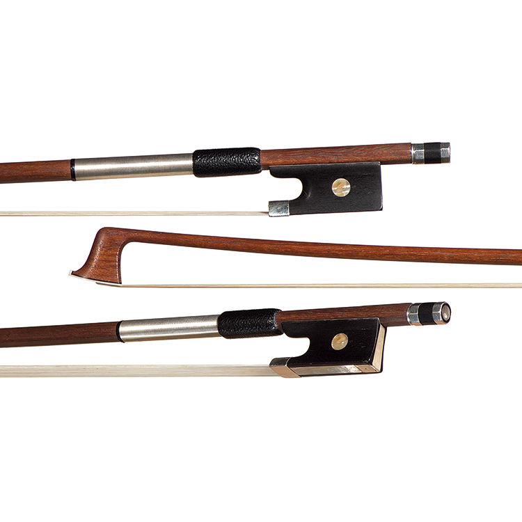 1/2 German silver-mounted violin bow