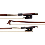 Emile-Auguste Ouchard nickel-mounted violin bow, c. 1930
