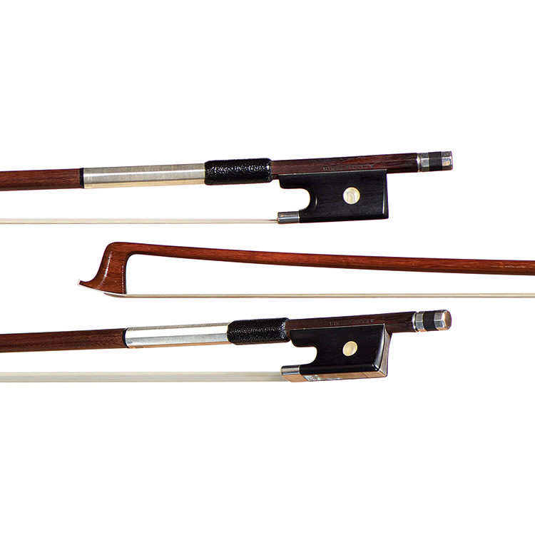 Joseph Alfred Lamy silver-mounted violin bow, Paris circa 1885