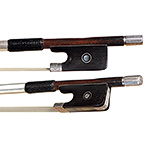 E.A. Ouchard silver-engraved violin bow circa 1925