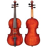 1/4 Unlabeled German violin, Mittenwald circa 1890