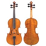 1/2 unlabeled French violin, circa 1900