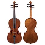 1/2 Unlabeled English violin, circa 1860