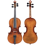 3/4 German violin labeled "Carlo Micelli", Markneukirchen circa 1920