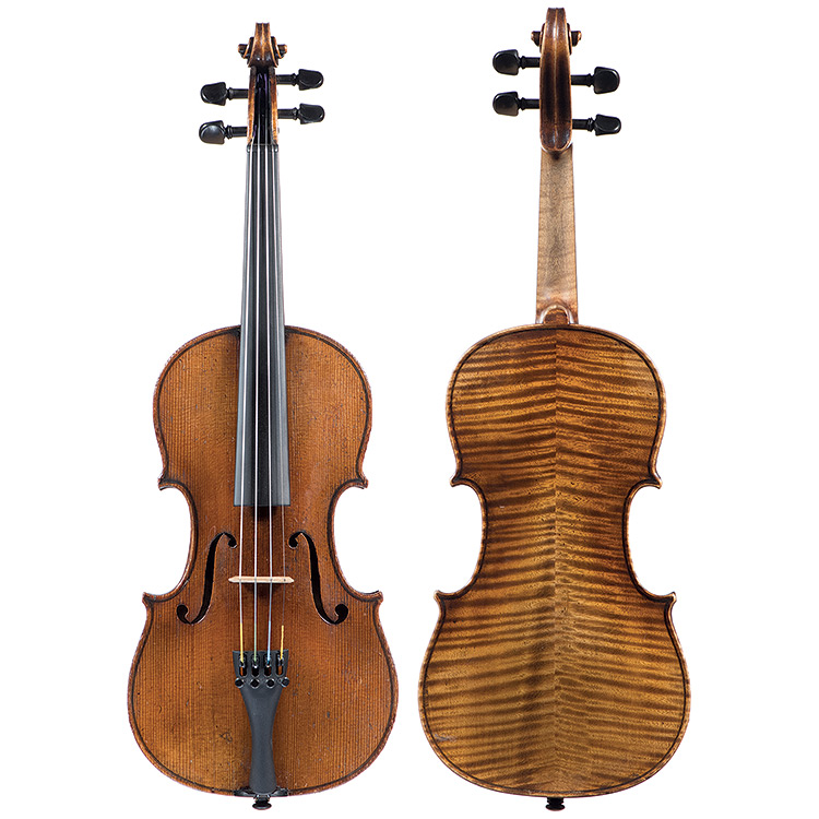 3/4 German violin labeled "Stradivarius", circa 1900