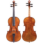 3/4 French violin labeled "H. Chandon", Mirecout circa 1900