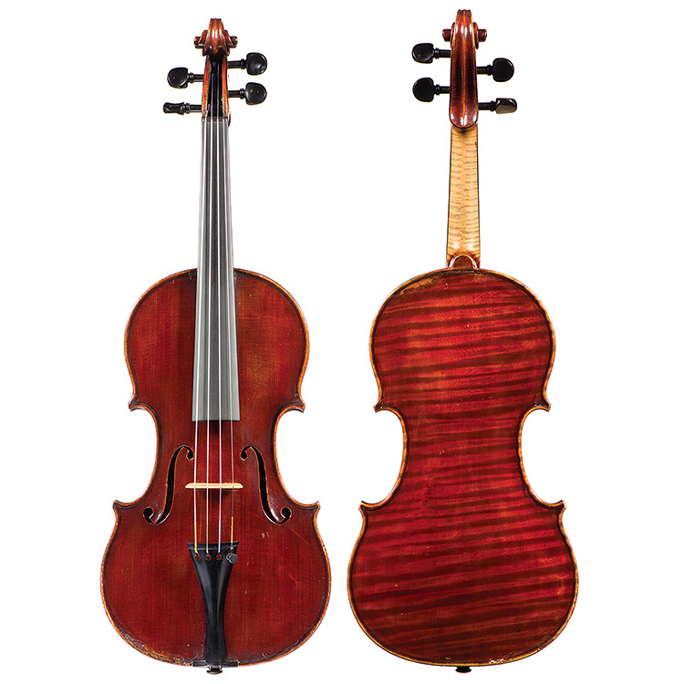 Dmytro Didchenko violin, New York 1944