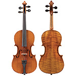 3/4 German violin labeled ""Stradivarius"",  circa 1910