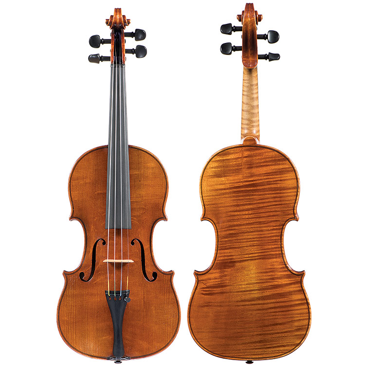 Czech violin labeled "Johann Kuljk", circa 1925