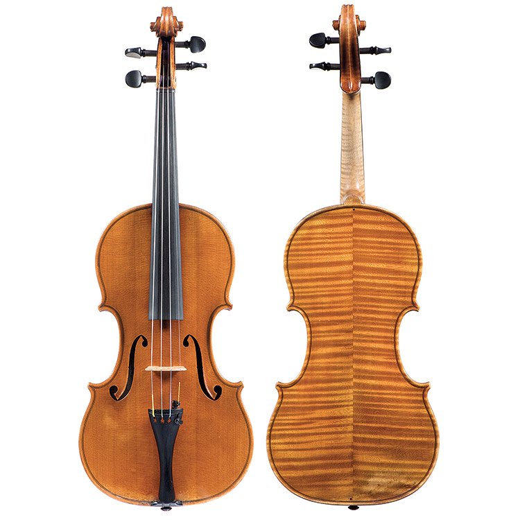 European violin labeled "Pedrazzini," late 20th century