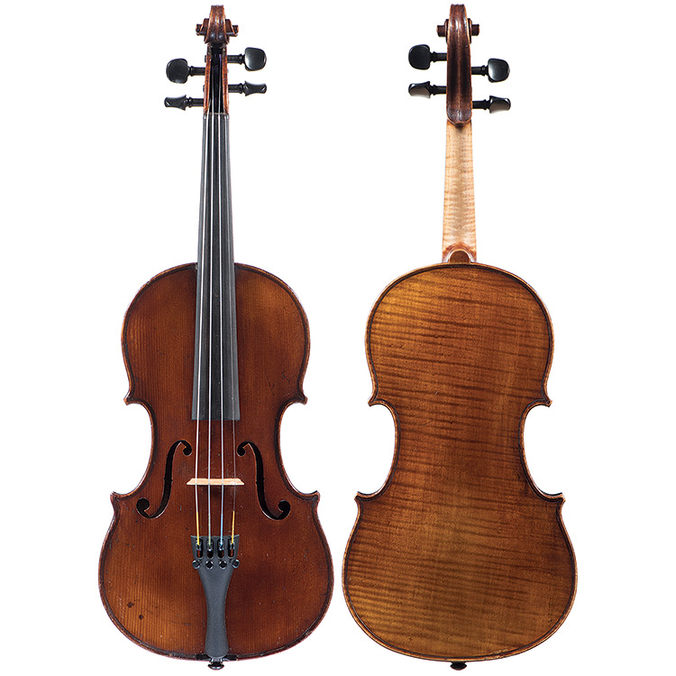 3/4 Jérôme Thibouville-Lamy violin labeled "Stradivarius," Mirecourt circa 1890