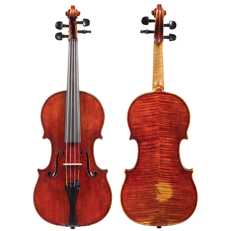 Karl August Berger violin, New York 1960