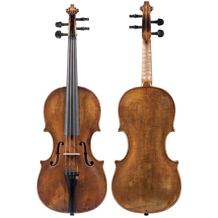 Saxon violin labeled "Giorgio Kloz", circa 1800