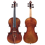 3/4 Auguste Darte violin labeled "Nicolas Vuillaume", Mirecourt circa 1870