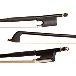 Glasser Standard Fiberglass 3/4 Cello Bow, Black