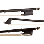 Glasser Standard Fiberglass 1/4 Cello Bow, Black