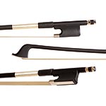 Glasser Premium Fiberglass 4/4 Cello Bow, Black