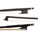 Glasser Standard Fiberglass 1/4 Violin Bow, Black