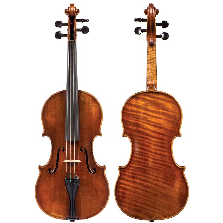 David Bailey Rockwell violin, Boston 1898