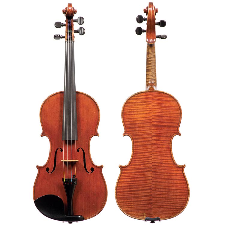 Asa White violin, Boston 1876