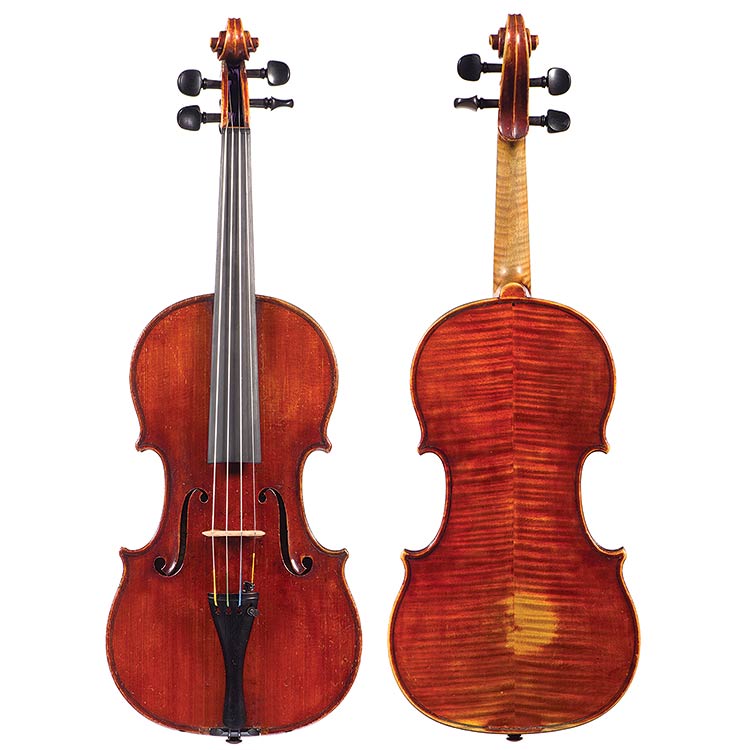 Karl August Berger violin, New York 1960
