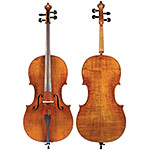 German cello labeled "Joseph Kloz", circa 1920