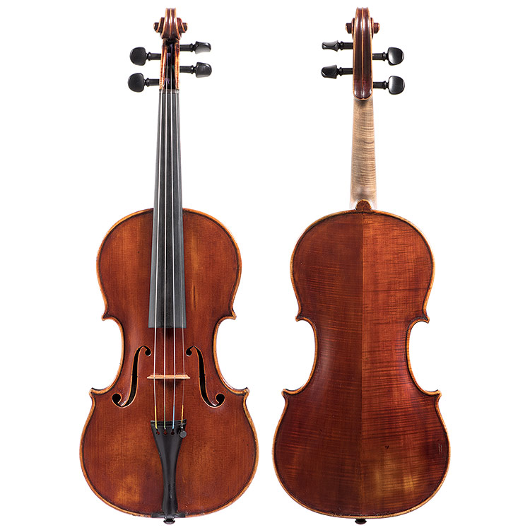 Orfeo Carletti violin, Pieve di Cento 1932