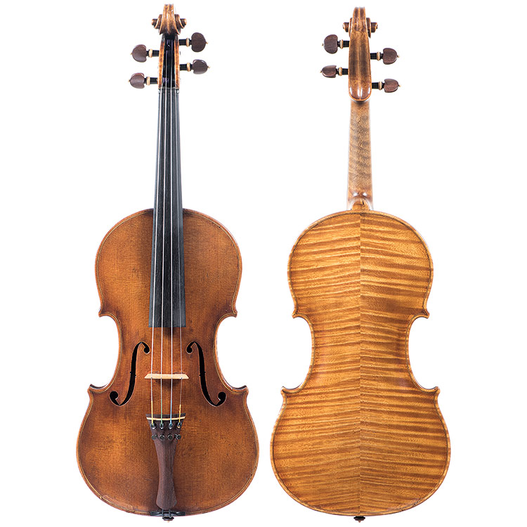 Clark Powers violin, Boston 1899