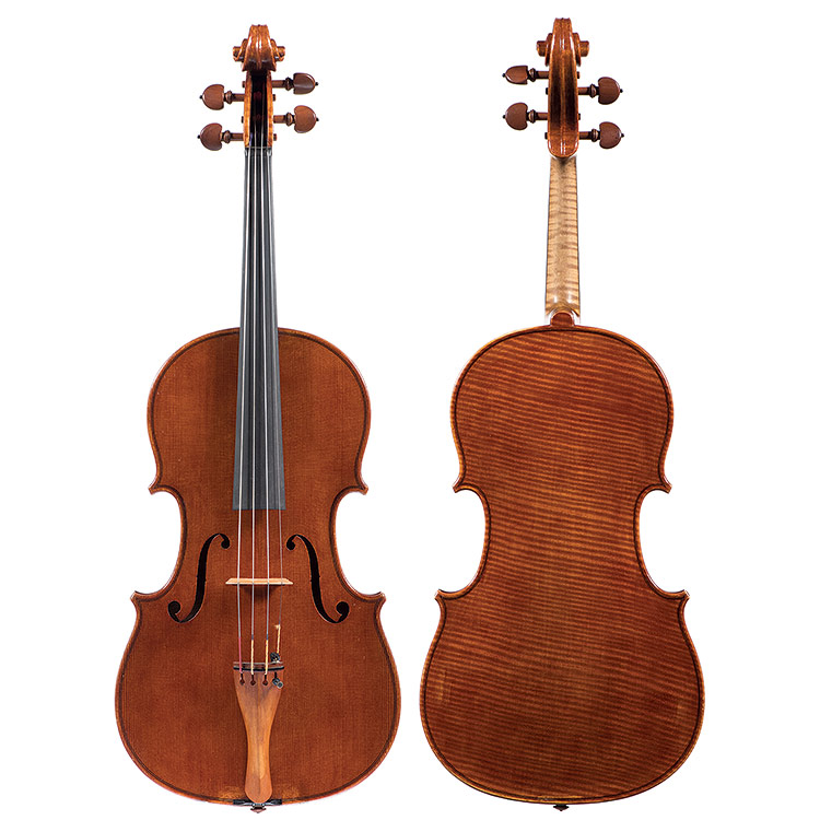 16 1/2" Marten Cornelissen viola, Northampton 1987