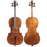 Ferdinand Joseph Homolka cello, Neubidschow 1840