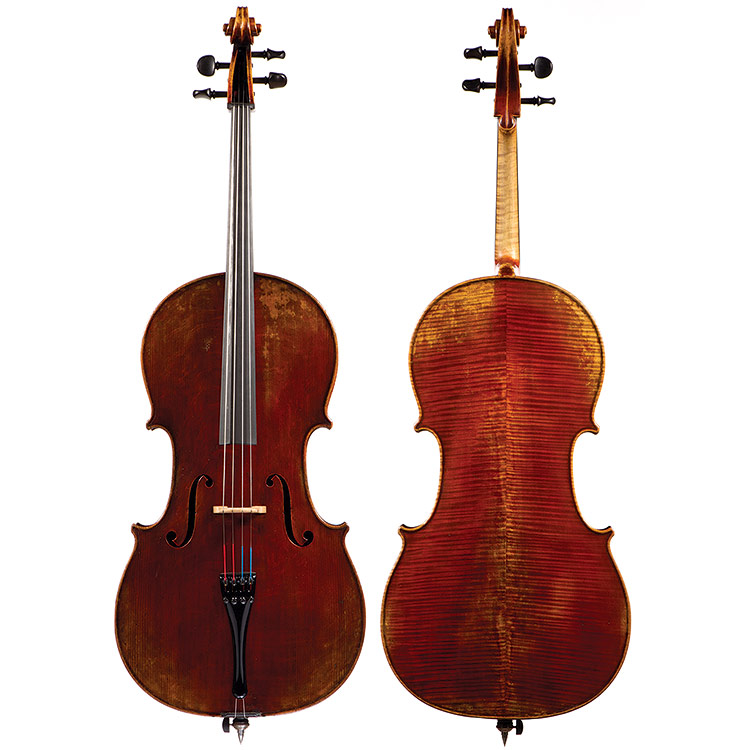 Ernst Reinhold Schmidt workshop cello circa 1920