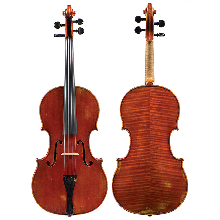 16 1/2" Carl Becker and Son viola, Chicago 1961