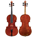 16 1/2" Carl Becker and Son viola, Chicago 1961