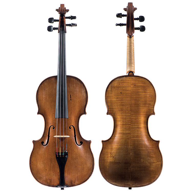 16 1/4"" Thir school viola Labeled ""Gabrielli"", circa 1760