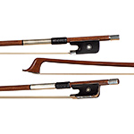 Eugène Sartory silver-mounted cello bow, Paris circa 135, button later