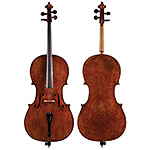 Charles Jacquot cello, Paris circa 1860