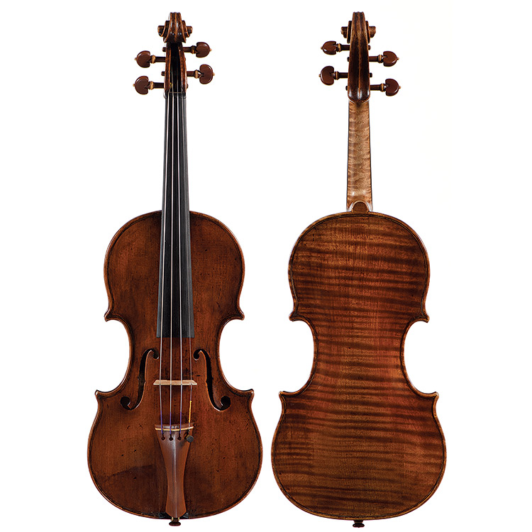 Matteo Goffriller violin, Venice circa 1700, scroll later
