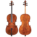 Joannes Baptista Lolio cello, Valtezze, Bergamo, 1765