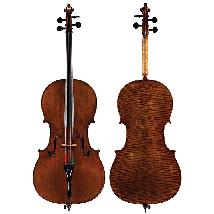 Paul Bailly cello, London 1891