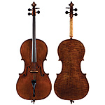 Paul Bailly cello, London 1891