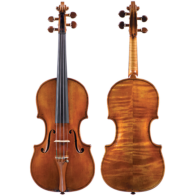 Early 20th century Italian violin labeled Santagiuliana