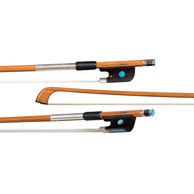 4/4 NuBow silver-mounted violin bow
