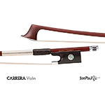 JonPaul Carrera model silver-mounted violin bow